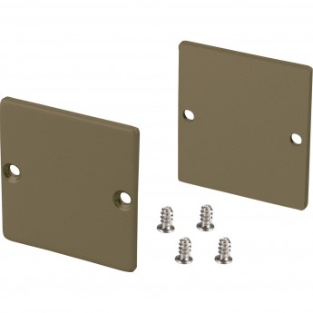 Заглушка ARLIGHT SL-LINE-3638-LW OLIVE GREY глухая, металл