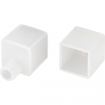 Заглушка ARLIGHT WPH-FLEX-1414-TOP WHITE с отверстием, силикон