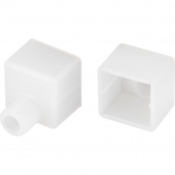 Заглушка ARLIGHT WPH-FLEX-1616 WHITE с отверстием, силикон