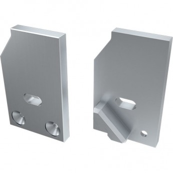 Заглушка левая с отверстием для ARLIGHT ALM-GLASS-10